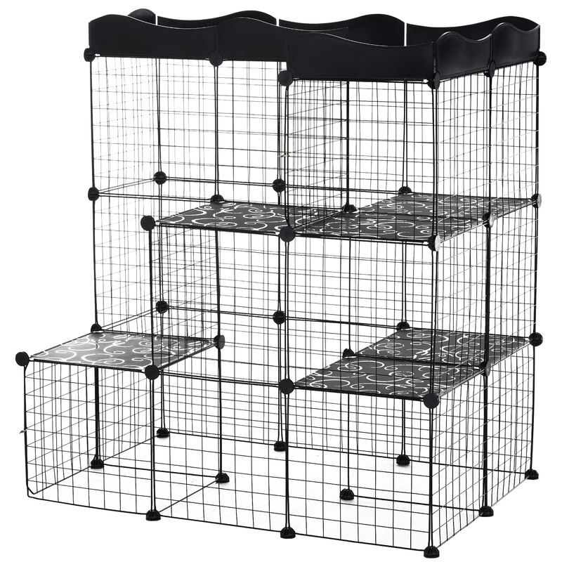 Parque para Mascota Metal, PP PawHut