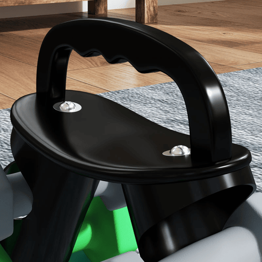 SPORTNOW Conjunto de Halteres 2 x 3kg 2 x 4kg e 2 x 5kg Halteres Hexagonais com Suporte de Armazenamento para Treino em Casa Ginásio Multicor