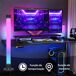Lámpara de Mesa ABS, PC HOMCOM, hogar - iluminación Lámpara de Mesa ABS, PC HOMCOM, hogar - iluminación Blanco