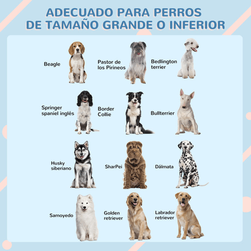 PawHut Casa para Cães 84,2x98,2x82 cm Casa para Cães com Janelas e Teto com Imitação de Telhas Casota para Cães Cinza