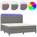 Cama box spring 200x200 Cama box spring 200x200 Azul