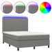 Cama box spring 140x190 Cama box spring 140x190 Gris Oscuro