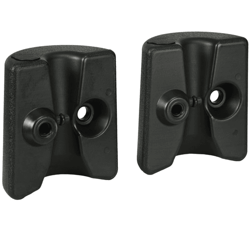 Outsunny Conjunto de 4 Pesos para Tendas Dobráveis Suportes Recarregáveis com 8,7 kg de Água ou 12 kg de Areia Pesos para Pérgola com Fixadores Ø21,524x25,5 cm Preto
