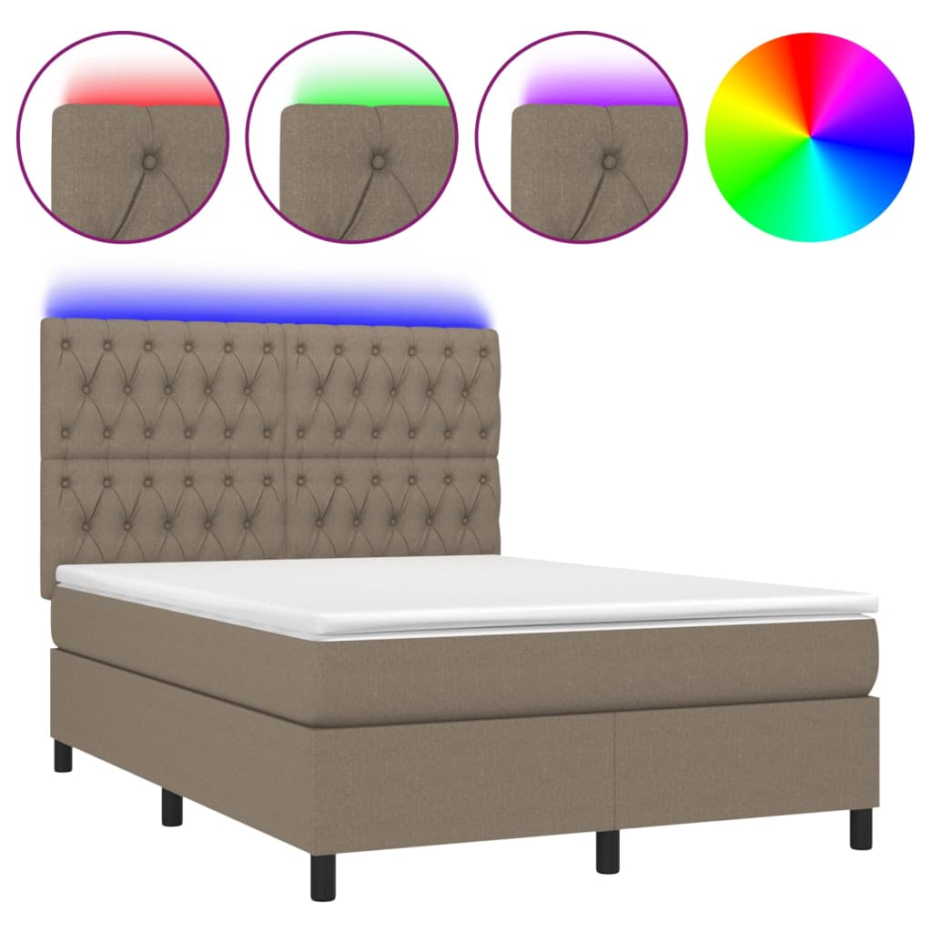 Cama box spring 140x200 Topo