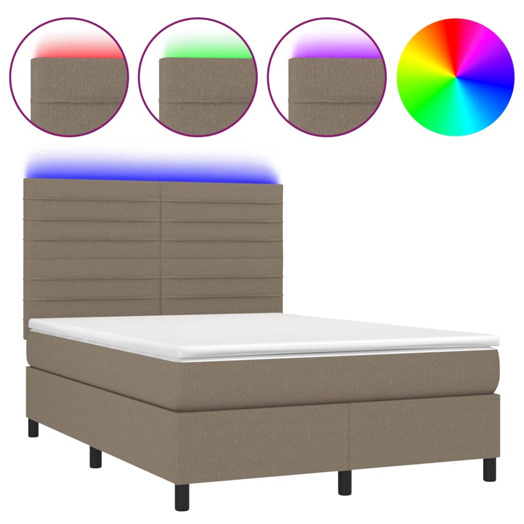 Cama box spring 140x200 Topo