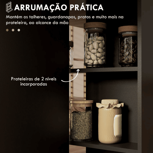 HOMCOM Mesa de Cozinha DobrĂ¡vel Mesa de Madeira com 2 Prateleiras de Armazenamento e Rodas para Cozinha 75x140x74 cm Preto e Madeira HOMCOM Mesa de Cozinha DobrĂ¡vel Mesa de Madeira com 2 Prateleiras de Armazenamento e Rodas para Cozinha 75x140x74 cm Preto e Madeira