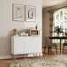 Aparador HOMCOM, hogar - muebles de comedor Aparador HOMCOM, hogar - muebles de comedor Blanco