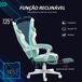 Silla Gaming Plástico HOMCOM, oficina - sillas de oficina Silla Gaming Plástico HOMCOM, oficina - sillas de oficina Azul