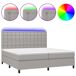 Cama box spring 200x200 Cama box spring 200x200 Azul