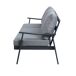 Conjunto Muebles Exterior 4 Piezas Estilo Contemporáneo Conjunto Muebles Exterior 4 Piezas Estilo Contemporáneo Gris