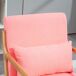 Butaca de Salón Terciopelo Sintético, Madera de Caucho HOMCOM Butaca de Salón Terciopelo Sintético, Madera de Caucho HOMCOM Rosa