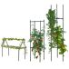 Soporte para Trepadora Acero, PP Outsunny Soporte para Trepadora Acero, PP Outsunny Verde