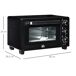 Horno Eléctrico Metal, Vidrio Templado HOMCOM, hogar - cocina Horno Eléctrico Metal, Vidrio Templado HOMCOM, hogar - cocina Negro