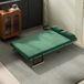 Sofá Cama Doble Terciopelo Sintético, Espuma HOMCOM Sofá Cama Doble Terciopelo Sintético, Espuma HOMCOM Verde