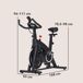 Bicicleta Estática Acero SPORTNOW, deportes y ocio - fitness Bicicleta Estática Acero SPORTNOW, deportes y ocio - fitness Negro
