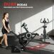 Bicicleta Estática Acero SPORTNOW, deportes y ocio - fitness Bicicleta Estática Acero SPORTNOW, deportes y ocio - fitness Negro
