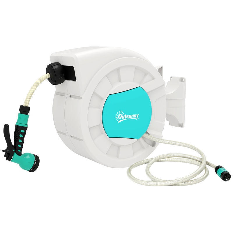 Carrete de Manguera PP Outsunny