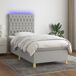 Cama box spring 90x190 Cama box spring 90x190 Gris