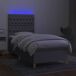 Cama box spring 90x190 Cama box spring 90x190 Gris