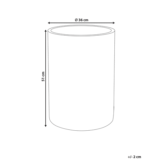 Beliani Vaso EUCOMMIA