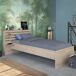 Cama Juvenil Eik con Cabecero Cama Juvenil Eik con Cabecero Madera Clara