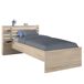 Cama Juvenil Eik con Cabecero Cama Juvenil Eik con Cabecero Madera Clara