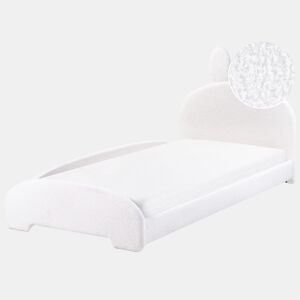 Beliani Cama infantil Bouclé PERROS