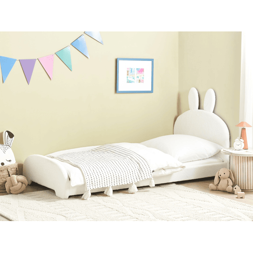 Beliani Cama infantil Bouclé PERROS Beliani Cama infantil Bouclé PERROS