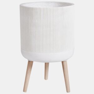 Beliani Vaso alto para plantas MACLURA
