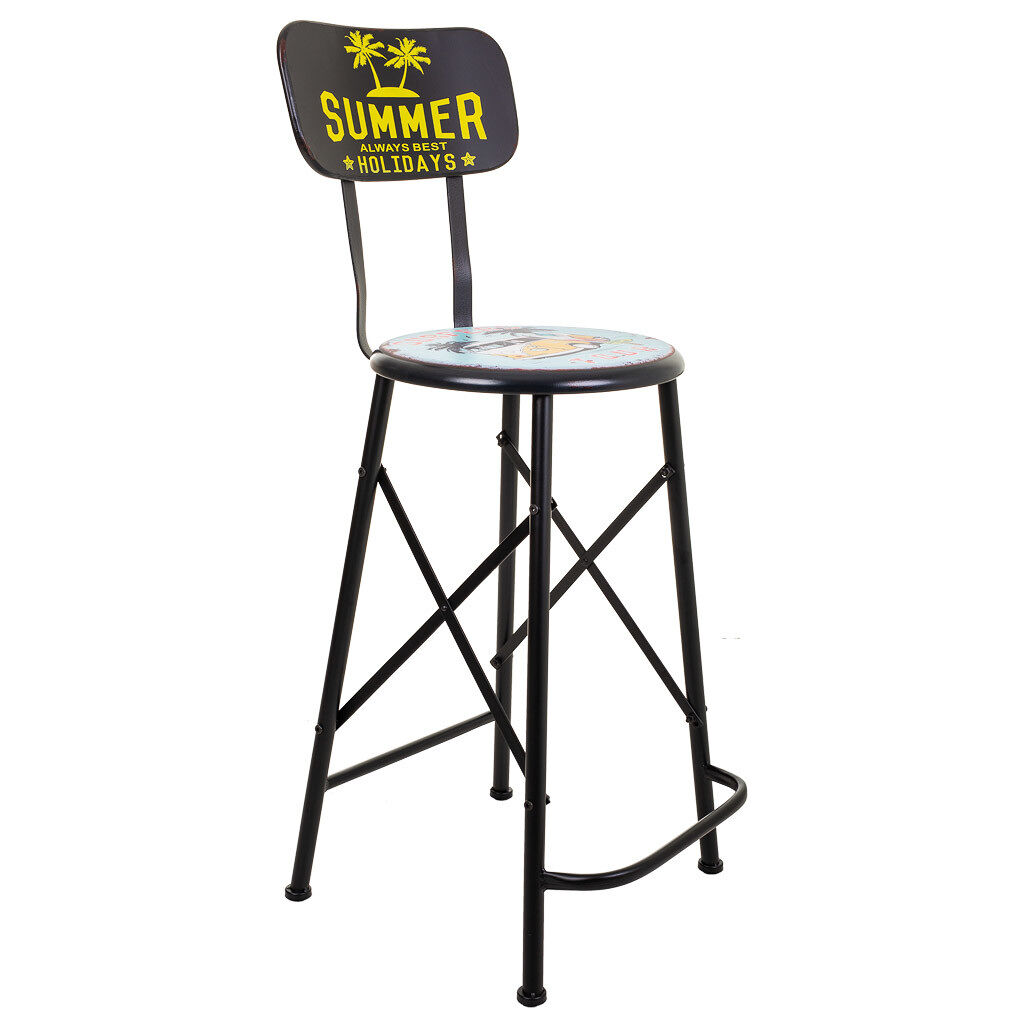 Taburete de metal