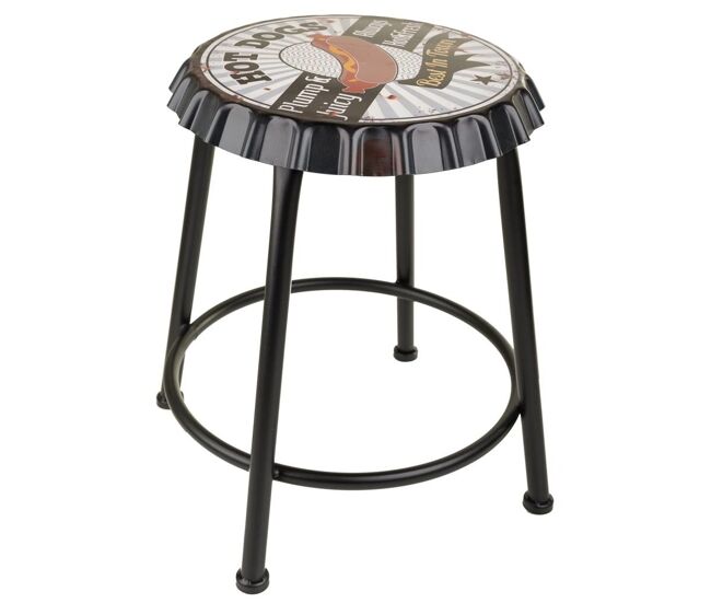 Taburete de metal
