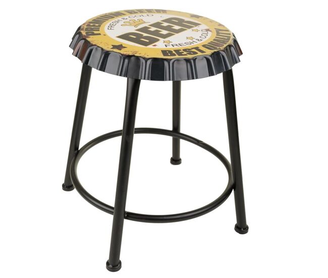 Taburete de metal