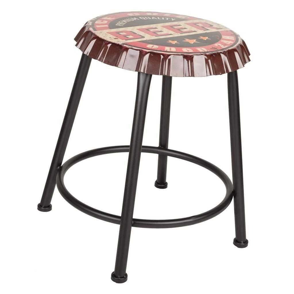 Taburete de metal