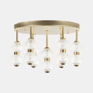Beliani Iluminação de tecto YOWAKA