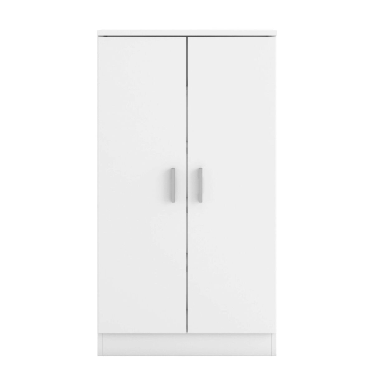 Mueble recibidor zapatero rhin armario moderno color blanco mate