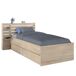 Cama Juvenil Eik con 2 Cajones Inferiores Cama Juvenil Eik con 2 Cajones Inferiores Madera Clara