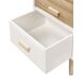 Beliani Mesita de noche NESIKA Beliani Mesita de noche NESIKA Blanco/ Madera
