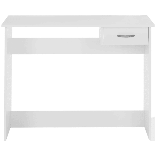Mesa Jovem Quarto Estudo Cor Branca 101x77x50 cm
