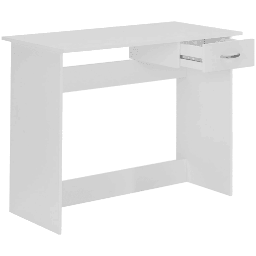 Mesa Jovem Quarto Estudo Cor Branca 101x77x50 cm