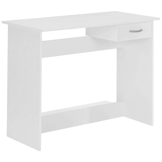 Mesa Jovem Quarto Estudo Cor Branca 101x77x50 cm