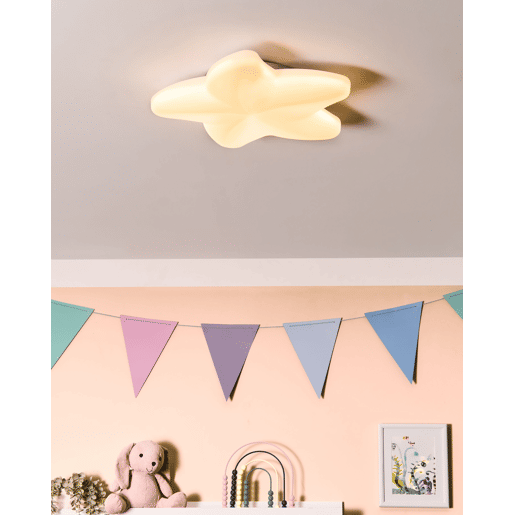 Beliani Iluminação de tecto SURNA