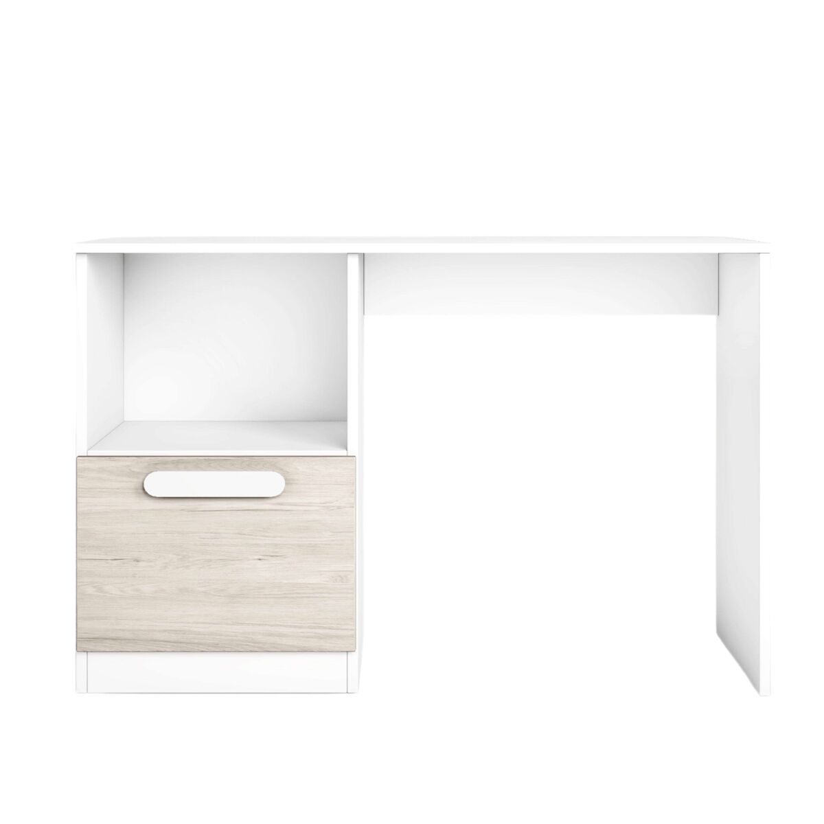 Mesa de Escritorio Estelle Estilo Nórdico con Almacenaje