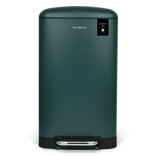 Caixote Cozinha Pedal 30L Les Collectors N°701 | Aço Inoxidável | Balde Interior Removível | Fecho Silencioso | Verde Pato Caixote Cozinha Pedal 30L Les Collectors N°701 | Aço Inoxidável | Balde Interior Removível | Fecho Silencioso | Verde Pato