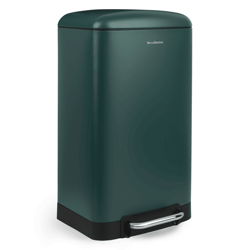 Caixote Cozinha Pedal 30L Les Collectors N°701 | Aço Inoxidável | Balde Interior Removível | Fecho Silencioso | Verde Pato Caixote Cozinha Pedal 30L Les Collectors N°701 | Aço Inoxidável | Balde Interior Removível | Fecho Silencioso | Verde Pato