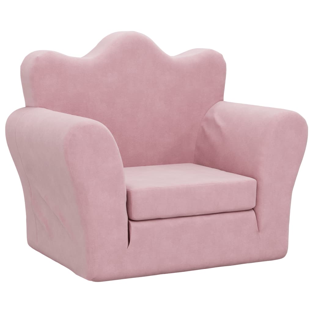Sofá cama - Sofá convertible infantil Rosa