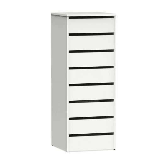 Pacote de Móveis Auxiliares 2 Gavetas Roupeiros Interiores Cor Branco Brilhante 46x64x45 cm Pacote de Móveis Auxiliares 2 Gavetas Roupeiros Interiores Cor Branco Brilhante 46x64x45 cm