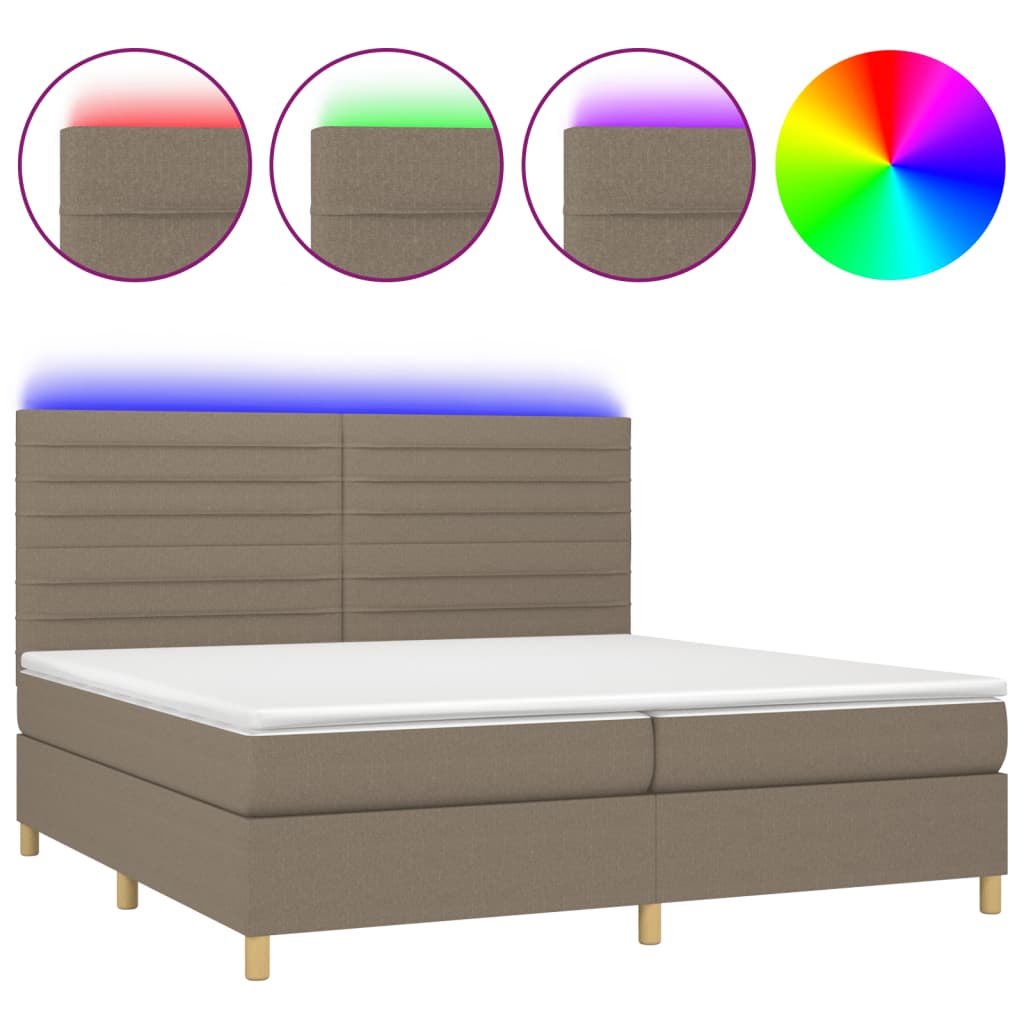 Cama box spring 200x200 Topo