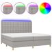 Cama box spring 200x200 Cama box spring 200x200 Azul