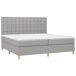 Cama box spring 200x200 Cama box spring 200x200 Azul