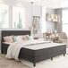 Cama box spring Cama box spring Gris